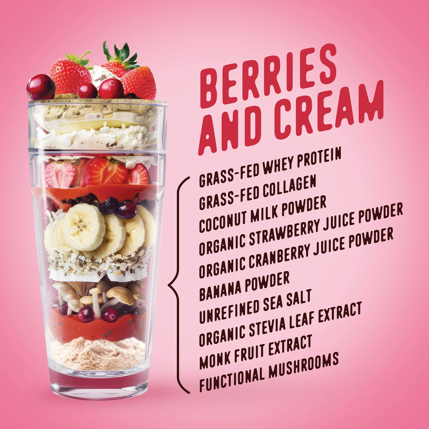 Berries & Cream Protein Smoothie - Image 2