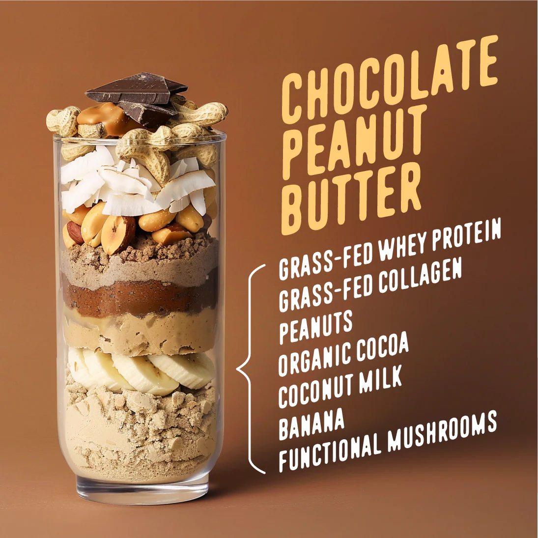 Chocolate Peanut Butter Protein Smoothie - Image 2