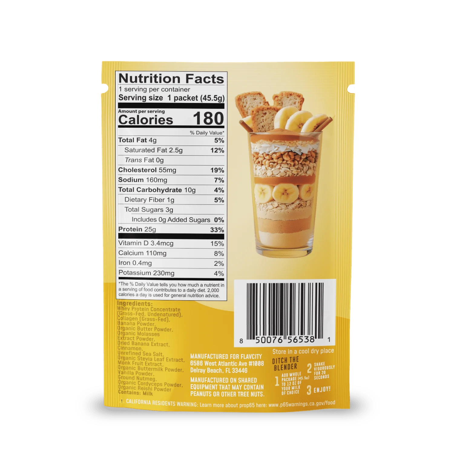 Protein Smoothie Single-Serve Banana Bread - Image 2