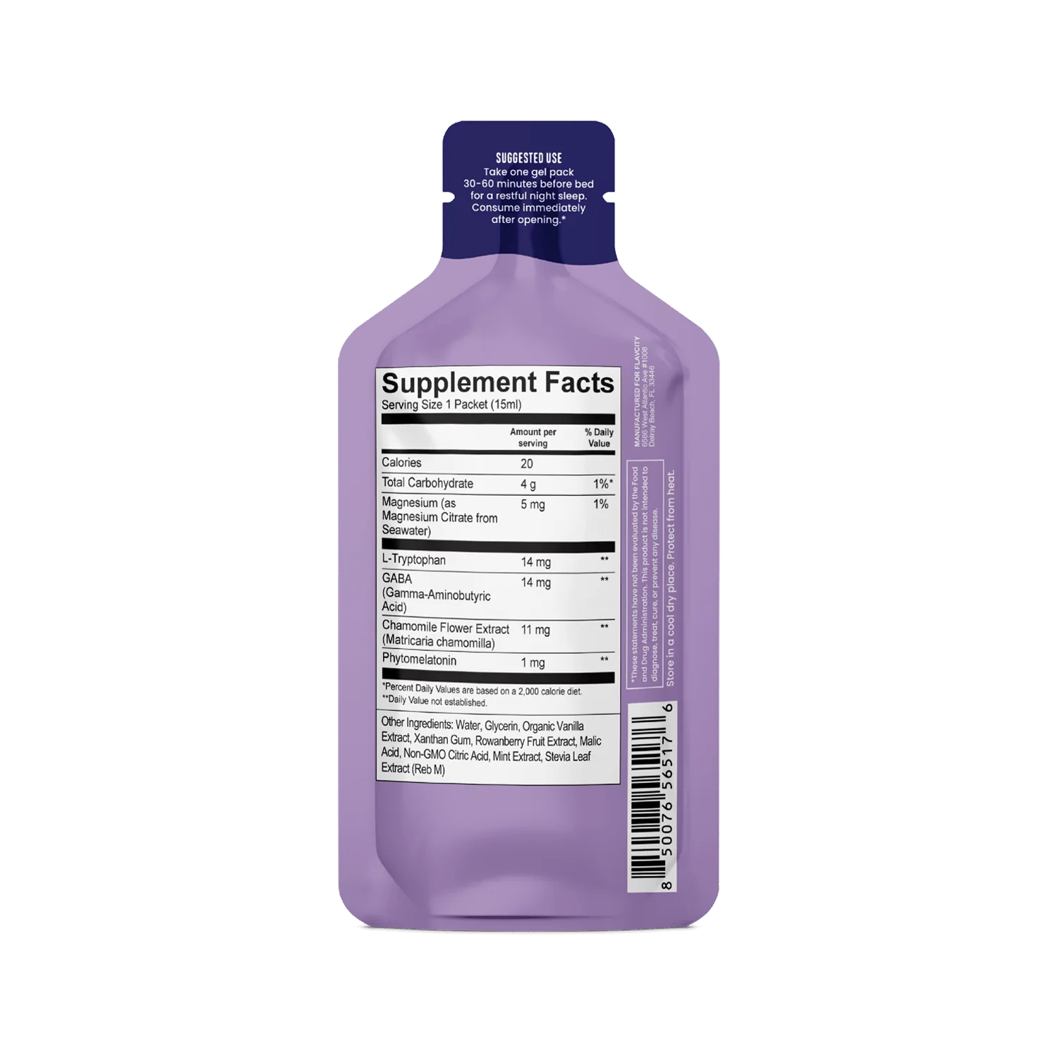 Sleep Support Vitamin Gel Pack - Image 2